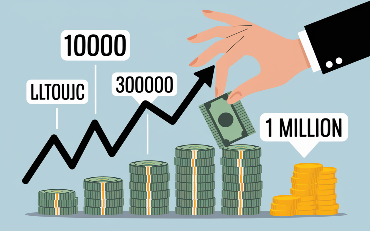 Main stylisee argent graphique pour budget concessionnaire