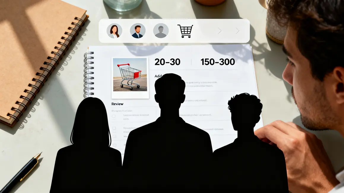 tableau étapes testeur Amazon profil avis