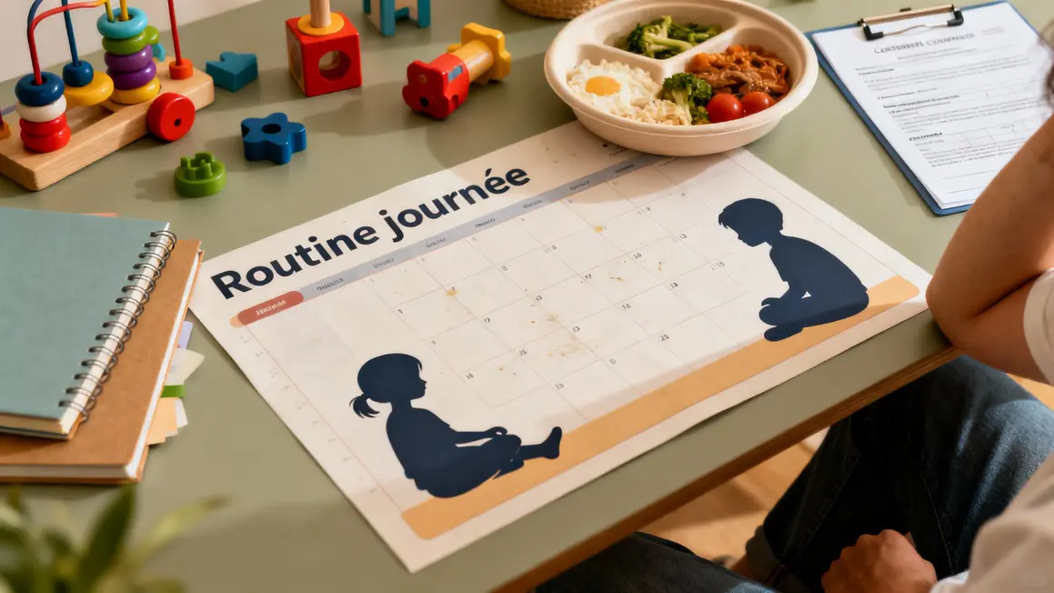 Routine journee planning assistante maternelle 2026