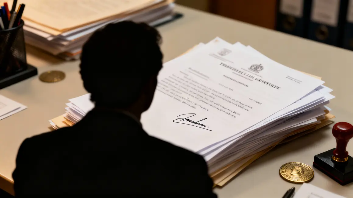 Documents juridiques signé, traducteur assermenté et cachets officiels