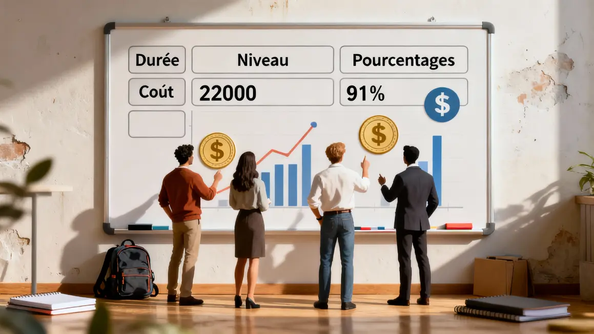 tableau formations conducteur de travaux btp financement