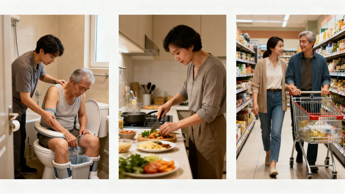 Aide repas et gestes missions auxiliaire de vie